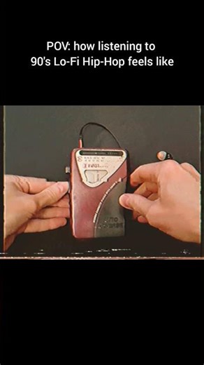 POV: 90's Lo-Fi mode activated... 📼🤙