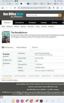 the breadwinner Blu ray and DVD release date leaked