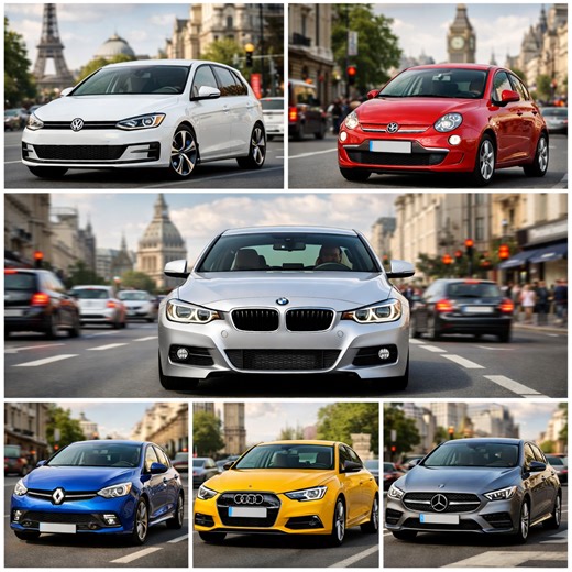 Love Your Car. Top Selling Brands and Models in Europe