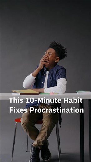 This 10-Minute Habit Fixes Procrastination (Students Try This)