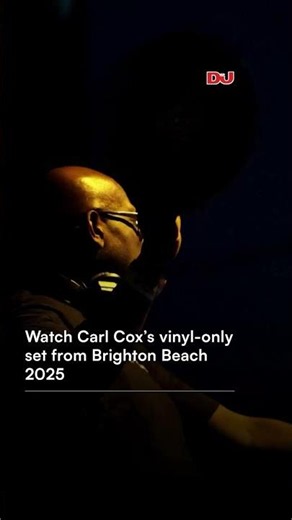 Carl Cox’s Vinyl Only Set At Brighton Beach is OUT NOW! 🤯 #carlcox #vinyl
