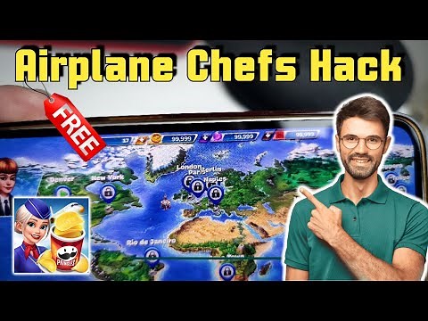 Airplane Chefs HACK/MOD Tutorial - How to Get Unlimited Gems & Coins in Airplane Chefs (iOS/Android)