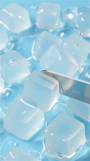 Crystal Clear Jelly Soap Cutting ✨ ASMR #Shorts