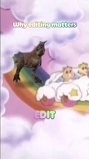 @carebears | This is Why Editing Matters 🤣