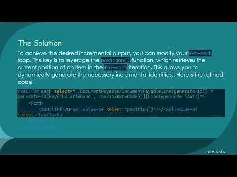 How to Capture Incremental Values in Muenchian Grouping with XSLT