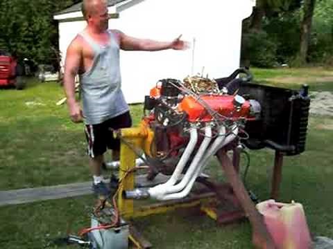 Chevy Big Block Engine Starting