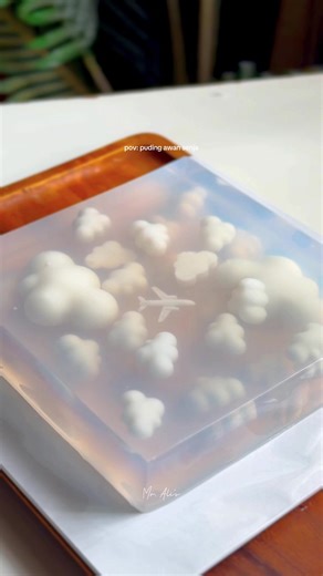 Resep Puding Awan Yang Mudah dan Lezat