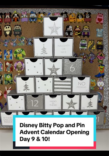 Ooops! I forgot to open yesterdays advent, so here we go! Two openings for today! The day of boring bitty pops and dupe pins😂😂 #disney #disneyadult #disneyadvent #blindbox #disneypins