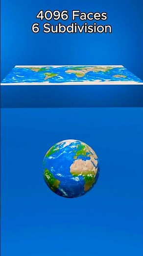 Satisfying 3D animation 1 vs 1000000 Faces: 3D cloth animation!