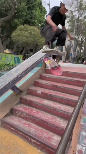 Passing by the skatepark