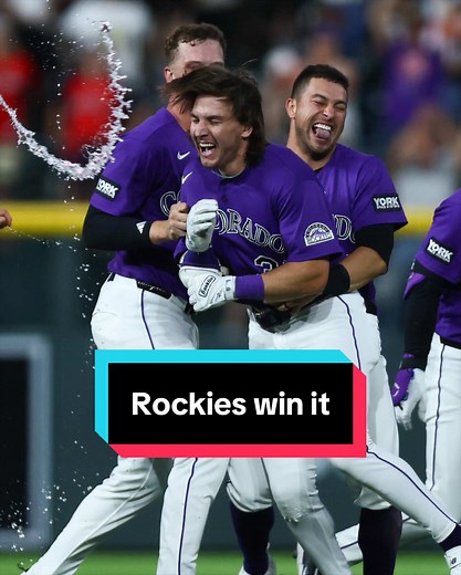 Rockies walk-off triple: Jake McCarthy clears the bases