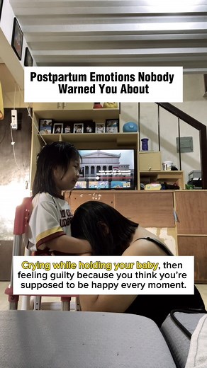 Some postpartum emotions have no words, just tears you hide and strength you don’t talk about. #fblifestyle #fyp #momlife #parenting #motherhood #mom #fypシ゚ #foryoupageシ | Patricia Cañones