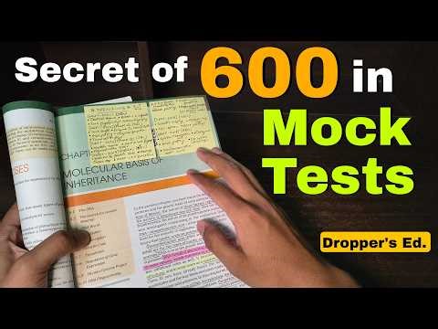 How to score 600+ in NEET Mock Test? 2026