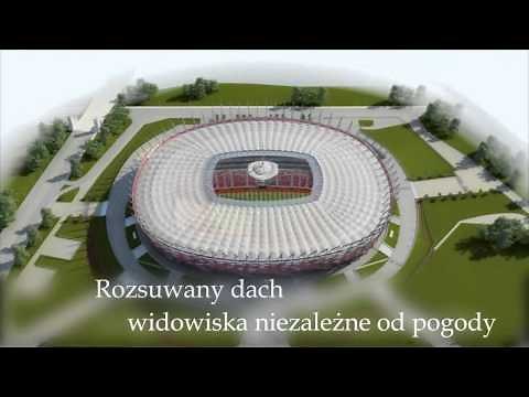 Wizualizacja Stadionu Narodowego w Warszawie