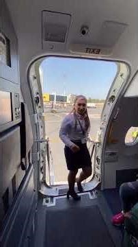 Flying with precision and passion 👩‍✈️🛫 #pilotgirl #flightattendant #cabincrewcareer