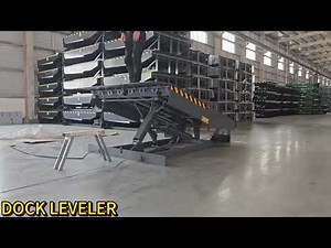 Mechanical Dock Leveler | Manual Loading Dock Equipment in Action