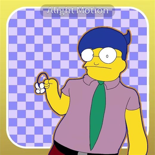 MY DUD REDESIGN!! #thedud #thesimpsons #animation #alightmotion #fyp