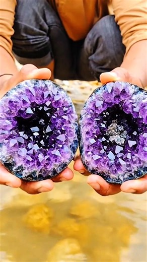 A Geode with Heart! You won't believe what's inside... 💜💍