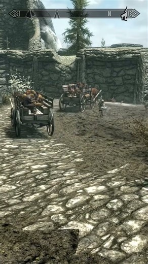 alternate start Skyrim mod #skyrim #shorts #shortvideo