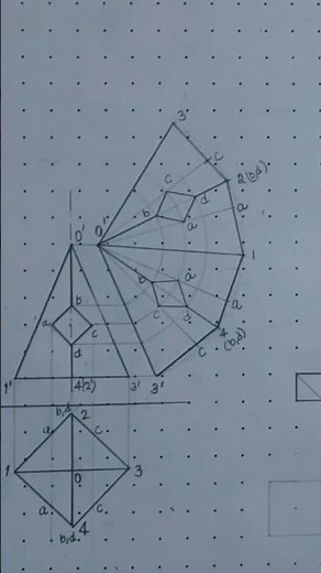 Development of Square Pyramid
