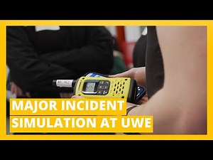 Major Incident Training: Paramedic Science Programme