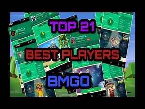 TOP 21 best players in blockman go!!🌍