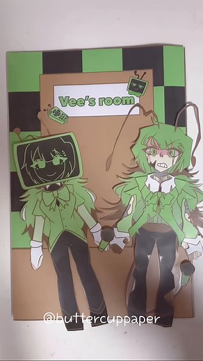 Dandy's World Vee Paper Doll Crafting Guide