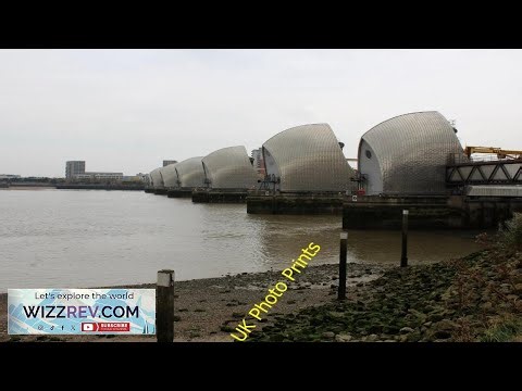 Photo 6x4 The Thames Barrier Woolwich London's iconic flood defence. c2016
