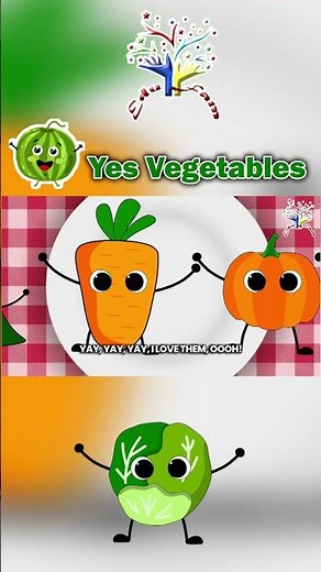 Yes Yes Vegetables Song | ‪@EduFam Nursery Rhymes & Kids Songs