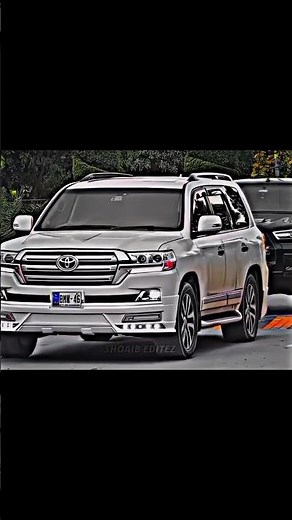 On Road Power 💨 White LC & Black 4x4 Slow Motion Edit | Shoaib Editz