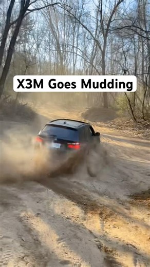 Off roading in my X3M #cars #automobile #trucks #fail #chevy #x3 #bmw #x3m #offroad #mudding