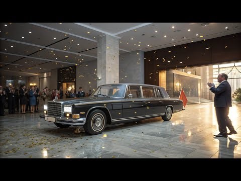 "ZIL-111G: Советский Лимузин VIP-класса в Роскошном Шоуруме