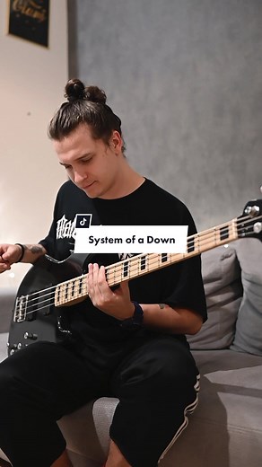 Toxicity Bass Cover by Anton Kasatkin | Metal Bass Player