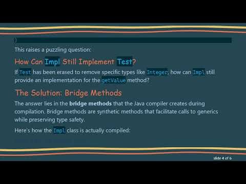 Understanding Erasure and Its Impact on Overriding in Java Generics
