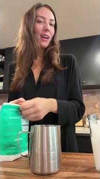Make my dairy free coffee with me