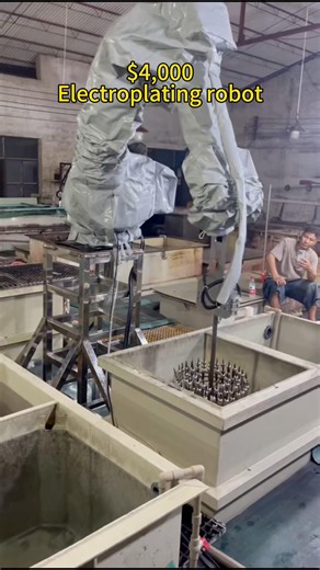 Electroplating robot#industry #machine #robot #automation #electroplating
