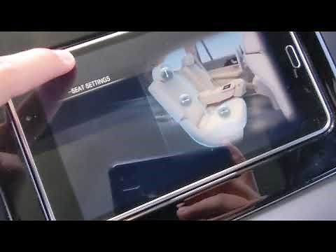 2021 GLS Executive Rear seat tablet