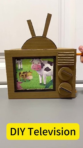 DIY Cardboard TV Craft Ideas for Kids