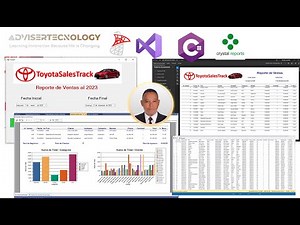 REPORTES DINÁMICOS CON FILTROS Y GRÁFICOS CON CRYSTAL REPORT, SQL SERVER Y C# | STORE PROCEDURE 📊🚀