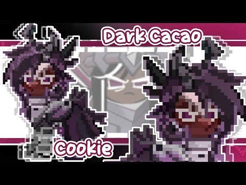 ✦ Dark Cacao cookie ✦ || Ponytown skin tutorial ⊹
