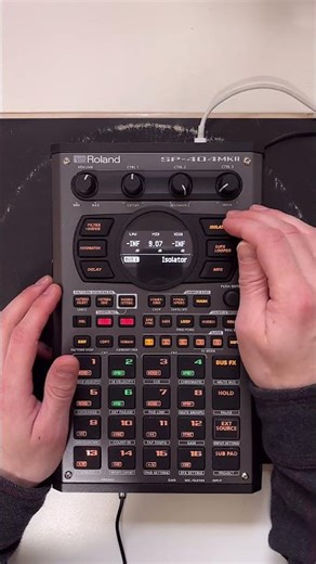this 74 bpm SP-404MKII loop sounds like it's saying GET HARD 🥁