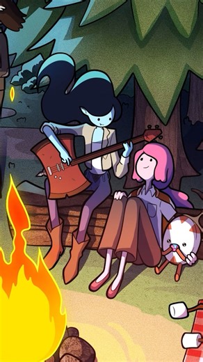Happ on Instagram: "Adventure Time Live Wallpaper (4k) Free on Wallpaper Engine #art #digitalart #procreate #adventuretime"