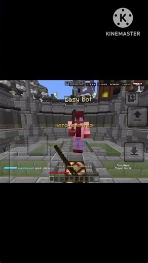 Easy Bot Sumo Mode #shorts #minecraft #pvp #showcase