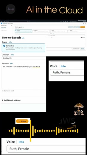 Introducing to Amazon Polly | AWS AI