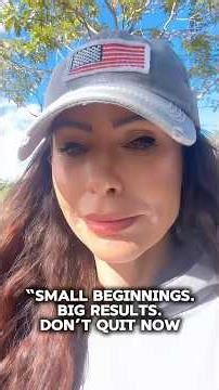 Why Small Changes Matter More at 55 | Zechariah 4:10 #fitnessover50 #faithandfitness #2026goals