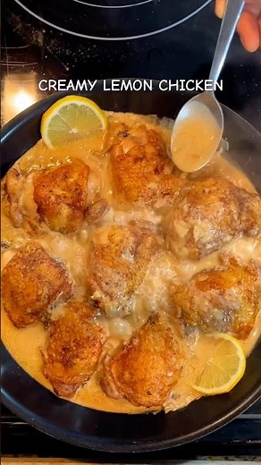 Creamy Lemon Chicken | One Pan Weeknight Dinner