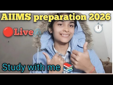 4AM Study Routine Live | Productive Morning Study | AIIMS BSc Nursing