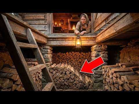 She Hid Her Shed Under Her Cabin — Until Her Firewood Stayed Dry Through Winter
