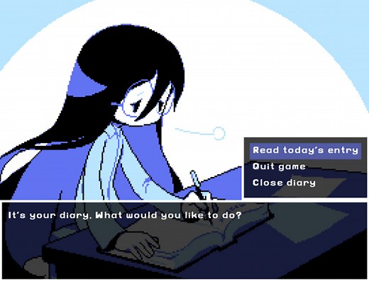 『UNDERTALE』のアートで知られるテミーが制作したADV『Escaped Chasm』がPCで配信開始！孤独でネガティブな少女が奇妙な夢を見る