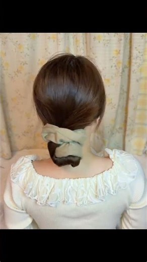 Head-turning Large Intestine Hair Ring Hairstyles for Girls